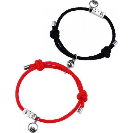 Couples Bracelets Magnetic Mutual Attraction Relationship Matching Friendship Rope Bracelet Set For Women Men Him Her BFF Best Friends Bracelet Braided Valentine's Day Gift Couples Bracelets Magnetic Mutual Attraction Relationship Matching Friendship Rope Bracelet Set For Women Men Him Her BFF Best Friends Bracelet Braided Valentine's Day Gift
